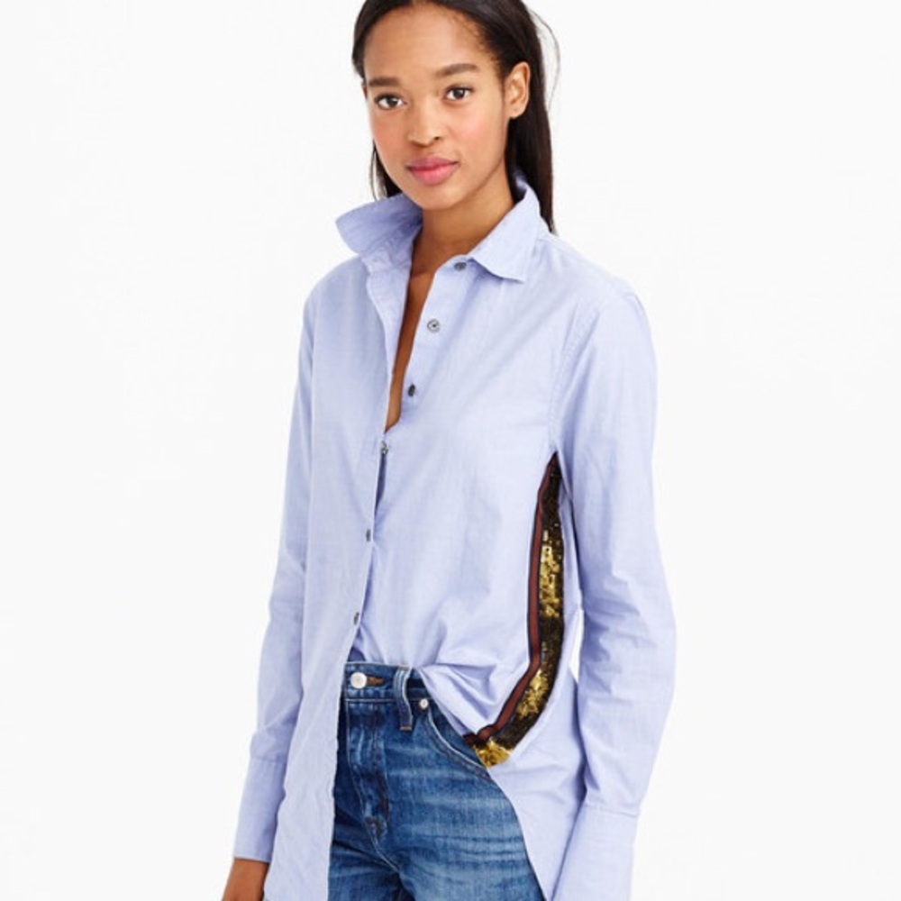 J. Crew Light Blue Button Down Shirt